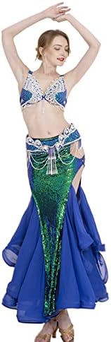 Amazon.com: ORIDOOR Women's Belly Dance Dress Belly Dance Crop Top